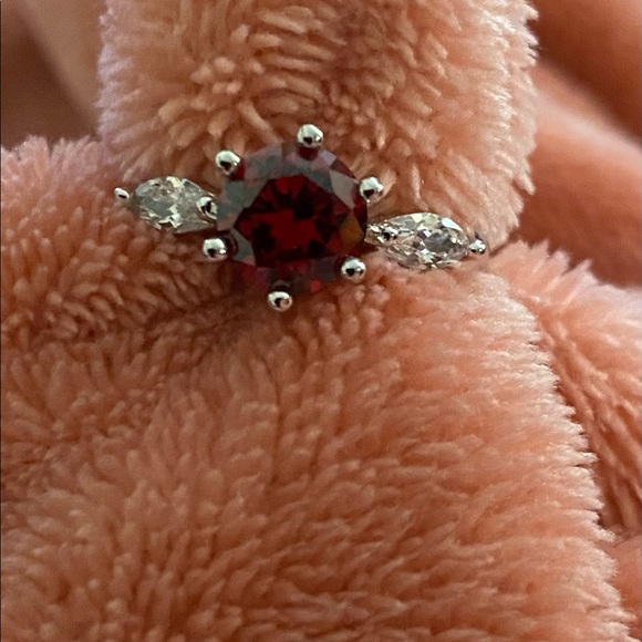Ruby & Topaz Ring - Picture 10 of 12